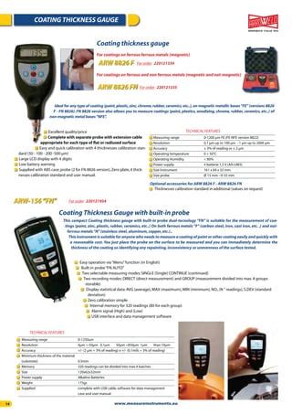 measure the coating thicknesses on non-ferrous substrates|stainless steel coating thickness.